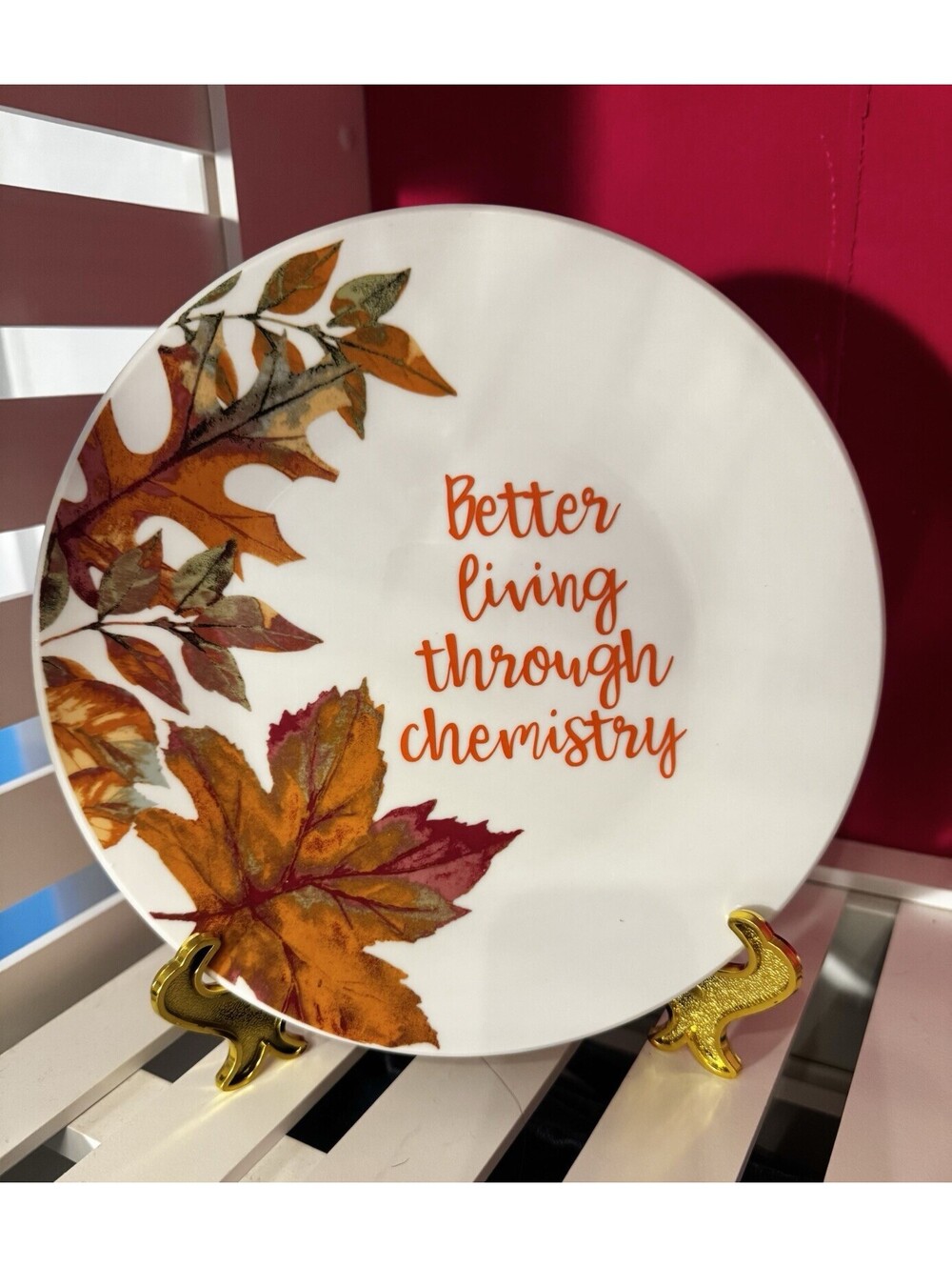 Handmade Gift Funny Humor Unique Present Novelty Antique Plate Collectable